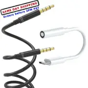 Type C to 3.5mm Audio Adapter & 3.5mm Male to Male Cable f Samsung Galaxy Note 8