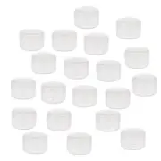 Empty, Clear, 5/ Plastic Pot Jars, Cosmetic Containers (20