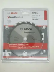 Bosch SpeedLine Wood Circular Saw Blade 184mm/7-1/4", 20mm bore 20T 2608642354