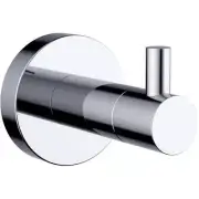 Lexora Home Bagno Nera Stainless Steel Robe Hook in Chrome
