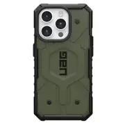 UAG Pathfinder MagSafe Apple iPhone 15 Pro (6.1') Rugged Case - Olive Drab (114281117272),18ft. Drop Protection (5.4M),Tactical Grip,10 Years Warranty 114281117272
