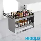 HIGOLD Shearer Pull Down Shelf System - 2 Trays - for a 900mm Wall Cabinet