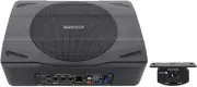 SS8P 400W 8" Slim Under-Seat Active Powered Car/Truck Subwoofer Sub,Black