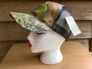 New Mossy Oak Hat Hunting Outdoors Camo Logo Mesh Back Hook and Loop with Tags