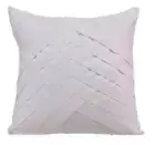 Couch Cushion Cover White 16"x16" Faux Suede - White No Limits No Lines