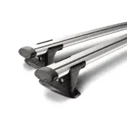 2 x Yakima ThruBar 120cm Silver S16Y - Roof Rack Bar Seamless Appearance