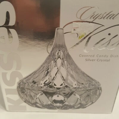 Crystal Hershey's Kiss Candy Dish Hershey's Kisses By Shannon NEW