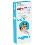 Bravecto SPOT-ON for Large Dogs 20-40kg - Blue (6 Months)