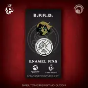 Hellboy/B.P.R.D.: Limited Edition Kate Corrigan & B.P.R.D. Logo set!