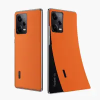 在飛比找ETMall東森購物網優惠-適用于Redmi Note12Turbo素皮后膜防指紋原機素