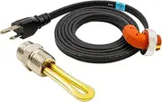 Zerostart 3500022 Engine Block Immersion Heater for Cummins, Paccar, 3/4" NPT Thread | CSA Approved | 120 Volts | 750 Watts