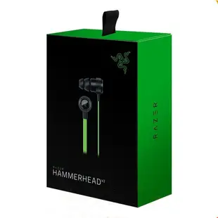 Razer Hammerhead Pro V2 耳機, 帶麥克風入耳式遊戲耳機耳機