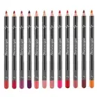 12pcs/Set Waterproof Pencil Lipstick Long Lasting Makeup Matte Lip Liner Pen UK