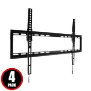 4x Up to 70" TV Wall Mount Tilt Slim Bracket LCD Flat Screen VESA Steel UL RoHS