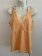 Womens Adidas Climacool Al Gym Tank Pale Peach Size Large - New