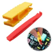2pcs Car Automobile Fuse Clips Tools Mini Fuse Puller Extractor Removal Tool Kit
