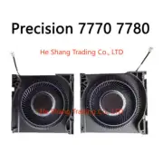 Laptop CPU GPU Cooling Fan For DELL Precision 7770 7780 0HN24M HN24M 06VJDM