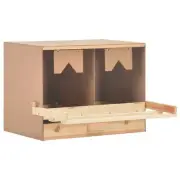 Chicken Laying Nest 2 Compartments | Chicken Nesting Box with Foldable Perch ...