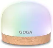 GOGA Waterless Aromatherapy Essential Oil Portable Diffuser - USB/AAA Battery Air Purify with Changing Lights Aromatherapy for Home Office Bedroom Car. 3 Fiber Pad Included. Fiber Pad Life : 2 Mths
