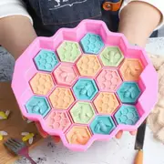Bee Honeycomb 3D Candle Mould Perfume Soap Candle Making Wax Silicone Mold