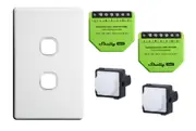 Double Shelly Dimmer Kit (Push Button) Smart Home Automation Switch