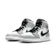 【NIKE 耐吉】Air Jordan 1 Mid Light Smoke Grey 灰白 煙灰 黑勾 高筒 男鞋(554724-092)