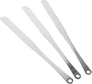 FRCOLOR Stainless Steel Foundation Mixing Spatula Korean Makeup Tool Set for Cosmetics
