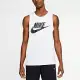 NIKE AS M NSW TANK ICON FUTURA 男背心上衣-白-AR4992101 L 白色