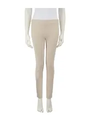 Beige Elasticated Skinny Fit Leggings