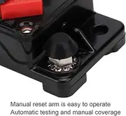 CAR Stereo Audio RESETTABLE Inline Circuit Breaker SELF Recovery Fuse 12V 30A/40A/60A HIGH-TECH Waterproof (30A)