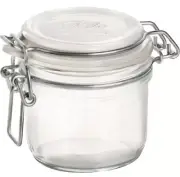 Bormioli Rocco 6.75oz Swing Top Fido Jar | White Top