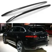 2pcs Fit for Jaguar F-Pace F Pace 2016-2024 roof rails Roof Rack Side Rail Bars