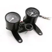 Motorcycle Odometer Speedometer Tachometer Gauge Meter Chopper Cafe Racer US