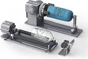 ATOMSTACK R1 PRO Laser Rotary Roller for Laser Engraver- 360° Claw Disc Roller, 4 in 1 Laser Rotary with Risers, Laser Engraving Accessory, Supports Engraving of Round Bars, Wine Glass, Cans