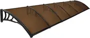 Mountview Window Door Awning Canopy Outdoor Patio Sun Shield Rain Cover 1M X 6M