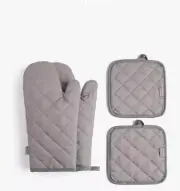 Ceconcert Potholder Oven Mitt 4 Pc Set