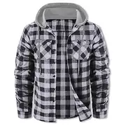 Men's Shirt Flannel Shirt Overshirt Plaid Outdoor Street Yellow Red Blue Purple Long Sleeve Winter Spring Fall Clothing Apparel