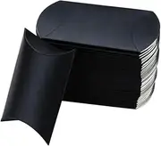 Minkissy Elegant Pillow Candy Boxes 50pcs Foldable Boxes for Treats Party Supplies