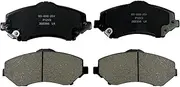 IBESTWOLF 4PCS Front Ceramic Brake Pads Kits for 2008-2016 Chrysler Town & Country Dodge Grand Caravan, for 2009-2013 Dodge Journey, for Dodge Nitro, for Jeep Liberty Wrangler, for Ram C/V