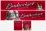 Code 3 Adhesive Vinyl Trailer Decal - Budweiser - 1/50 1/76 1/148 1/87 1/64