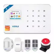 Smart WIFI GSM Security Alarm System Work with Alexa Home Burglar MotionDetector