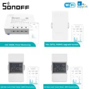 SONOFF POWR3 WiFi High Power Smart Switch And POW Elite/Origin Smart Power Meter