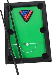 SUPVOX 1 Set Mini Pool Table Game for Compact Billiard Plaything Indoor Table Games Enhances Hand Eye Coordination Fun for Family Friends Birthday for Boys