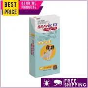BRAVECTO Flea And Tick Control For Dogs 2 to 4.5 Kg YELLOW 1 Dose MONTHLY Pack