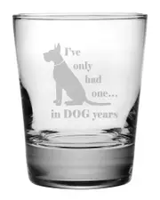 Susquehanna Glass 13 Dog Years Heavy Based DOF 25oz
