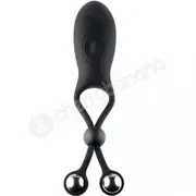 Zero Tolerance The Big Bang Vibrating Lasso Cock Ring With Tapping &amp; Steel Balls