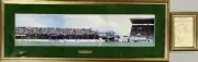 WAUGH PATH Panoramic Photo Steve Waugh 1995 4th Test Jamaica L/E Framed COA