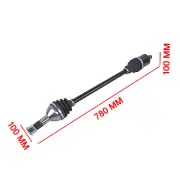 CV Axle Front for Can-Am Defender MAX Traxter HD10 XMR XT DPS 705402420 Black