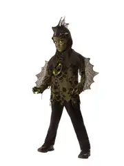 Rubies Swamp Boy Lizard Kids Boys Scary Dress Up Halloween Party Costume