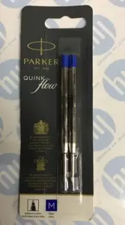 Parker Quinkflow Ball Pen Refill with Medium Nib - Blue